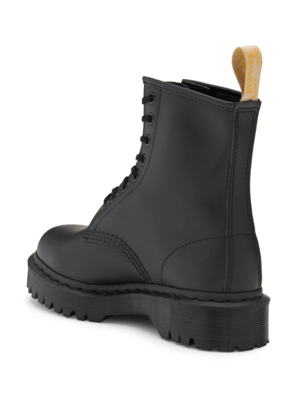 Dr. Martens Vegan 1460 Bex Mono Lace Up Combat Boots Black US Mens 8 / Womens 9 - Picture 2 of 8